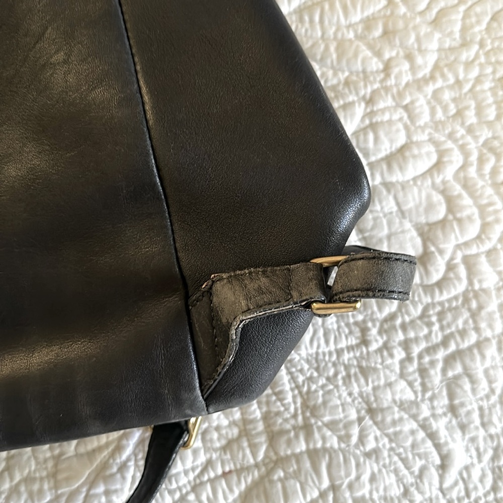 COACH Vintage 90’s Y2K Hampton Legacy Backpack Black - Picture 7 of 11